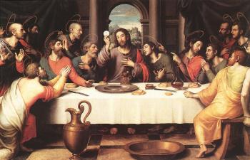 Juan De Juanes : The Last Supper